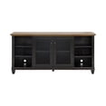 thumbnail image 6 of Traditional Wood Sideboard Dining Storage TV Stand Fully Assembled Black, 6 of 7