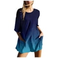 thumbnail image 1 of Wyzesi Jumpsuits for Women Dressy Party Long Sleeve Women Gradient Print Short Sleeve Jumpsuit Short Loose Backless Jumpsuits Rompers Womens Jumpsuit Long Sleeve Dressy Womens Jumpsuits Dressy, 1 of 7