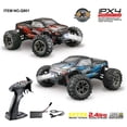 thumbnail image 2 of Xinlehong Q901 Rc Car 2.4G 4CH Motor sin escobillas Velocidad máxima 52 km / h Control remoto Coche LED RTR Off-Road Toys Kid's Adult Toysrojo 2B Deng Xun unisex, 2 of 2