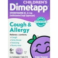 thumbnail image 2 of Children's Dimetapp Fast-Acting Chewable Cough & Allergy Medicine, 24 Chewable Tablets, 2 of 3