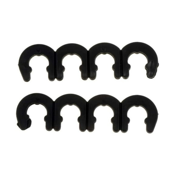 KarParts360 Spark Plug Wire Retainers | Black | Clip-In