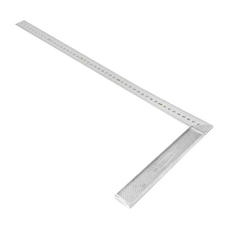 

90 Degree Ruler 90 Straight Edge Ruler 50cm/19.7in DIY Assistant Marking Woodworking For Woodworking Measure
