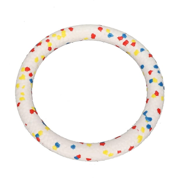 Dog Flying Ring Toys Floating Interactive Elastic ETPU Bite Resistant Pet Flying Discs Ring Toy for Pet Dog