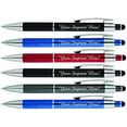 thumbnail image 2 of Customized Pens with Stylus - The Prestige Metal Pen - Custom Printed Name Pens with Black Ink Personalized & Imprinted with Logo or Message -Great Gift Ideas- FREE PERSONALIZATION - 6 pack, 2 of 7