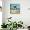 thumbnail image 3 of Lifeguard Tower by Liz Jardine Canvas Art Print, 3 of 3