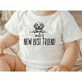thumbnail image 2 of Personal Dog New Best Friend Baby Bodysuit ,Funny New Born New Parent Baby Onesie®, New Mom Gift, Baby Shower Gift , Short Sleeve Tee Bella, 2 of 9