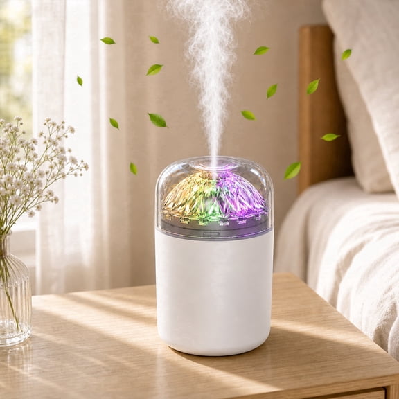 DAYBETTER Cool Mist Humidifier for Room Home, 3-in-1 Small Quiet Ultrasonic Essential Oil Diffuser for Car, Office, Bedroom