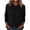 Black, variant on Hurxie Women Tops Long Sleeve Blouses Dressy Casual Crewneck Pleated Tunic Shirts Loose Fashion Clothes