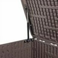 thumbnail image 5 of Resenkos 675L/150G Blow Molded Storage Box, Convertible Bench, Waterproof, Sun-Proof, Easy to Clean - Black, 5 of 6