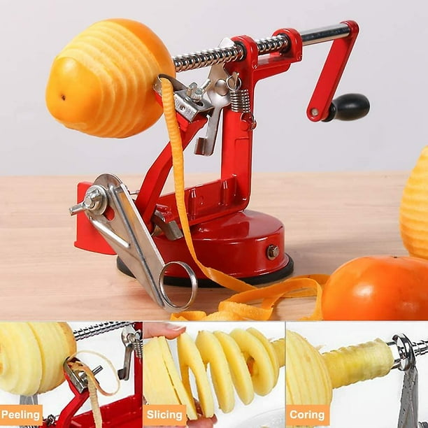 Magic apple peeler corer slicer online