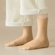 thumbnail image 4 of Calcetines de invierno para mujer, calcetines de tubo medio con forro polar para mayor calidez y protección contra el frío, calcetines de forro polar, calcetines de algodón para mujer, 4 of 7