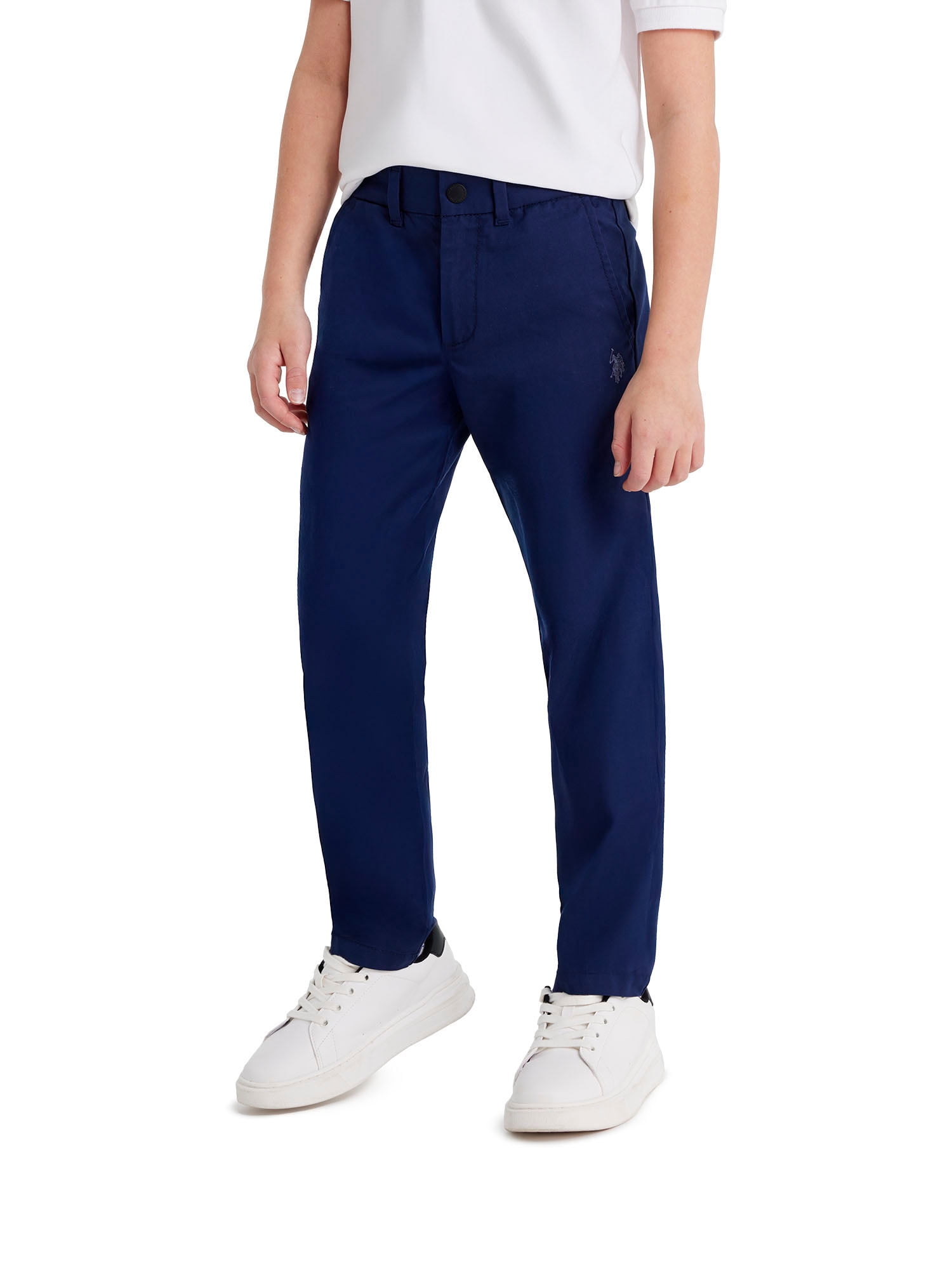 U.S. Polo Assn. Boys Play-Formance Pant with Stretch, Sizes 4-18