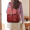 thumbnail image 5 of Mochilas de cuero suave para mujer, mochila de gran capacidad para mujer, mochila de viaje informal para mujer, mochila femenina para adolescentes, mochila para niñas, 5 of 5