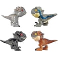 thumbnail image 2 of 4pcs World Dinosaur Snap Squad Collectibles For Display, Play And Snap On Feature For Attaching To Backpacks, Lunch Packs, 2 of 5