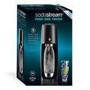 sodastream Spirit One Touch ブラック SodaStream One Touch Electric Sparkling Water Maker Kit, Black