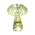 thumbnail image 2 of Dserhfy Mini Mushroom Shape Vase Colorful Transparent Glass Hydroponic Vase Flower Plant Display Vase Home Decoration, 2 of 8