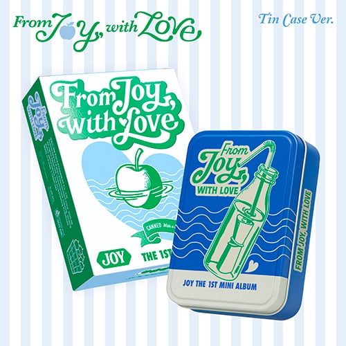 JOY - [FROM JOY, WITH LOVE] 1st Mini Album TIN CASE Version