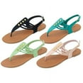 thumbnail image 2 of Starbay Women's Strappy Fashion Flats Sandals, 2 of 3