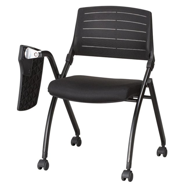 Chaise de classe à dossier bas de TygerClaw, noir