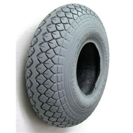 New Solutions T078P 13 x 4 in. Knobby Diamond Tread for Wheelchair, Set of 2