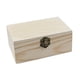 thumbnail image 3 of Caja de madera con tapa con bisagras, caja de almacenamiento de madera para joyería, cajas de madera multifuncionales para dispositivos, pulsera, horq, 3 of 9