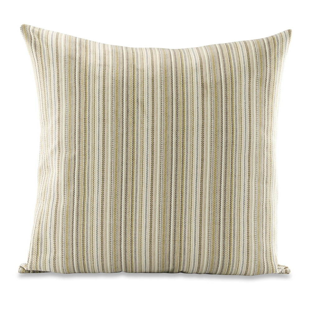 Better Homes & Gardens MultiStripe Herringbone Decorative Throw Pillow