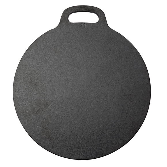 Sartén Tawa de Hierro Fundido Victoria de 38 cm con Mango