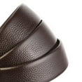 thumbnail image 3 of APTESOL Men's 3.5cm Wide Genuine Leather Girdles without Buckle, Minimalist Business Belt, 3 of 7