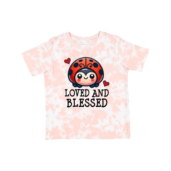 Inktastic Ladybug Loved and Blessed Boys or Girls Toddler T-Shirt