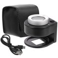 thumbnail image 1 of OULII Desktop Magnifier with Light Inspecting Circuit Boards Work Glass Black 1Pcs, 1 of 5