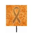 thumbnail image 1 of 4.25 W x 7 H In. Orange Ribbon for Leukemia Awareness Leash or Key Holder, 1 of 1