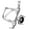 Silver, variant on Dvkptbk The Holder Bike Water Bottle Cage Rack Road Bicycle Cycling Alloy Cup Bottle Bike Accessories
