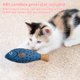thumbnail image 3 of Juguetes para gatos Saury Fish, juguetes con sonido arrugado de hierba gatera, suaves y duraderos, juguetes interactivos para patear gatos para ejercicio de gatitos en interiores, 3 of 7