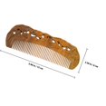 thumbnail image 2 of Minkissy Hair Detangler Comb Synthetic Material Stimulate Scalp for Women Home Use 1PC, 2 of 5