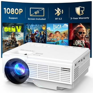 VILINICE Mini WiFi Projector, HD 1080P, 240