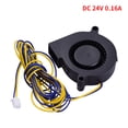 thumbnail image 4 of Aibecy 1pc Blower Fan Brushless Cooling Fan 50*50*15mm DC 24V Compatible with 3D Printer Extruder Computer Aromatherapy Machine, 4 of 6