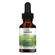 Swanson Passion Flower Liquid Extract (Alcohol- and Sugar-Free) 1 fl oz Liquid