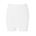 thumbnail image 5 of Leey-World Safety Shorts for Women Skirt Women's Cotton Boy Shorts Underwear Anti Chafing Soft Biker Short Plus Boy Shorts Panties White,L, 5 of 7