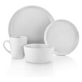 thumbnail image 3 of Stone Lain Albie Stoneware 32 Piece Dinnerware Set, Service for 8, White Speckled, 3 of 10