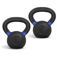 saney Kettlebell Weights Cast Iron/Kettlebells Powder Coated Strength Training, Home Gym, Full