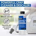 thumbnail image 2 of IMPRESA 16 Use CPAP Cleaning Solution for All CPAP Machines & Machine Accessories - 2pk 8oz Bottles, 2 of 7