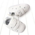 thumbnail image 4 of Toddler Boys Girls Wide Toe Box Slip On Walking Shoes Kids Comfortable Non Slip Hook and Loop Sneakers, 4 of 7