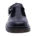thumbnail image 3 of Zapato escolar Coqueta para niña de piel negro Martín con diseño tipo T, 3 of 6