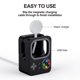 thumbnail image 2 of Soporte Del Cargador Soporte de cargador de consola de juegos 3D de silicona para Apple Watch Series 8 7 (negro) Ehuebsd Para estrenar, 2 of 9