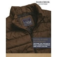 thumbnail image 3 of Bass Creek Outfitters Mens Puffer Vest - Lightweight Outdoor Zip Up Sleeveless Packable Vest, 3 of 7