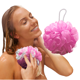 thumbnail image 1 of Esponja de baño Loofah de 50g borla exfoliante corporal Rosa, 1 of 4