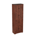 thumbnail image 4 of Tcbosik Tall Farmhouse Cabinet, 72"H Kitchen Pantry Cabinet with 8 Doors, Modern Storage Cabinet for Dining Room, Living Room, Hallway, Walnut, 4 of 8