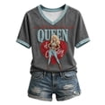 thumbnail image 3 of Vintage Dolly V‑Neck Shirt, Parton Memorial T‑Shirt, Country Legend Tee, Nashville Western Shirt, Retro Country Singer Graphic Tee S, 3 of 5