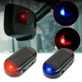 Solar Power Car Security Alarm LED Light AntiTheft Flash Blinking