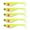 C, variant on 5pcs Plastic Hard Baits, 8 8cm Lures, 5 Colors, Shallow Water Fishing, for Trout, Saltwater Casting, Durable Cartridge Baits, Angling Gear,Odor Resistant,YISHFHP,E
